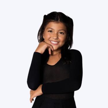 Imagem de Blusa Segunda Pele Infantil Feminina Lupo 00860 Rosa, Preto, BM