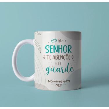 Imagem de Canecas Porcelana Versículos Gospel Cristã Pastora Pastor Aniversário 