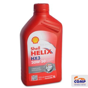 Imagem de Óleo de Motor Shell 20W50 Helix HX3 multivicoso