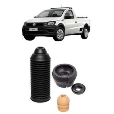 Imagem de Kit Batente Coxim Amortecedor Dianteiro Saveiro G7 (1 lado) - Jepaflex