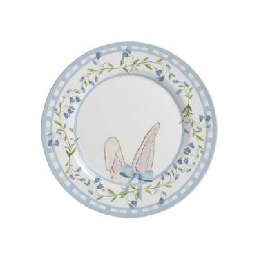 Imagem de Conjunto com 6 Pratos Raso Lírio da Páscoa Ø29cm - Alleanza Cerâmica