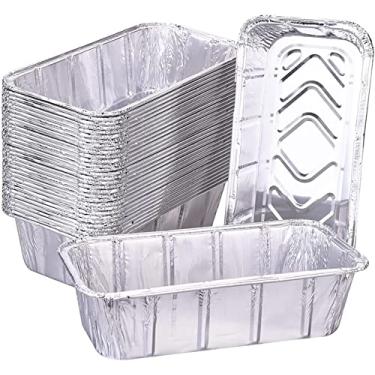 Imagem de DONSIQIZZ 30-Pack Grease Tray Liner Grease Cup Liners for Member's Mark 4-Burner and Pro-Series 5-Burner Outdoor Flat Top Gas Griddle l Drip Pans Disposable Aluminum Foil