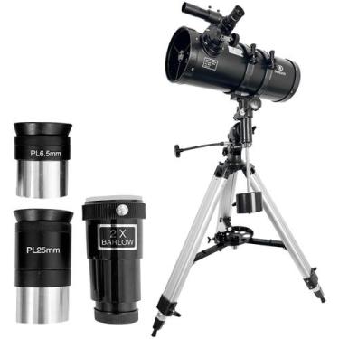 Imagem de Telescópio Astronomico 150mm Refletor Greika f1400mm Cabeça EQ3