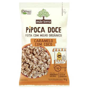 Imagem de Pipoca Doce Mãe Terra Caramelo com Coco 40g