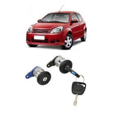 Imagem de Par Miolo Cilindro Chaves Portas Ford Ka 2008 09 2010 A 2014 - UNIVERS