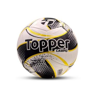 Imagem de Bola De Futebol Calmpo Slick Usee Brasil Topper Oficial, Dourado, U