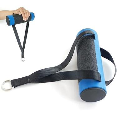 Imagem de Alça De Exercício De Luta De Braço, Alça De Treinamento De Pulso, Sistema De Polia De Lat E Elevação, Treino De Ginástica Em Casa Antiderrapante, Adequado Para Qualquer Máquina Do Tipo Cabo
