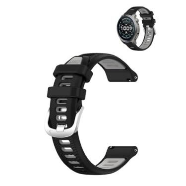 Imagem de Pulseiras para smartwatch Amazfit Balance 2, pulseira de silicone esportiva de liberação rápida para Amazfit Balance 2 de 3,8 cm, pulseira de reposição macia, leve e ventilada confortável, pulseira