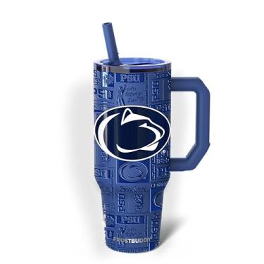 Imagem de Thicc Buddy - Copo de aço inoxidável isolado a vácuo de 1,134 g com tampa e canudo para água - Caneca de viagem compatível com porta-copos - presentes para mulheres e homens ele ela