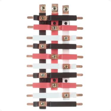 Imagem de Barramento Central Trifásico Isolado 100A para 20 Circuitos - Zathura