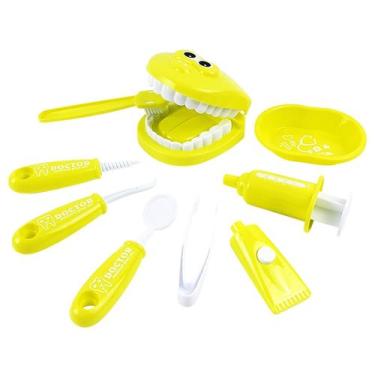 Imagem de Conjunto de médicos para crianças fingir brincar brinquedos dentista v