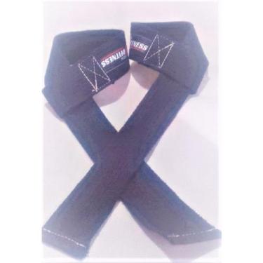 Imagem de 2 Par Straps 100% algodão para academia, exercício funcional e muscula