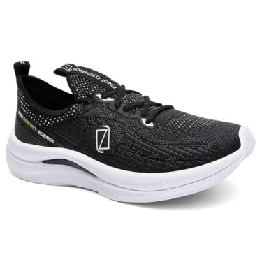 Imagem de 1026LLZ-Tênis Esportivo Masculino Conforto e Performance Premium para Academia e Atividades Físicas (Preto, BR, Adulto, Numérico, 43)