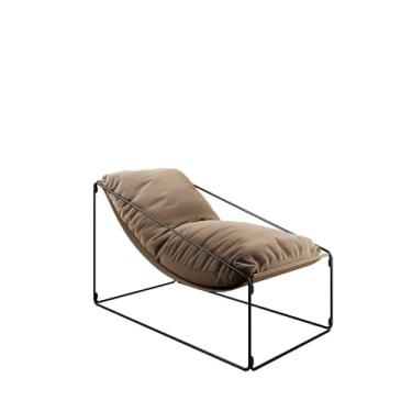 Imagem de Espreguiçadeira Industrial Luxo Arpoador com Almofada Bege