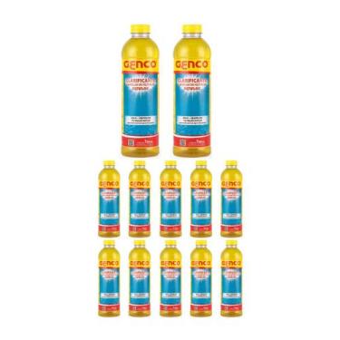 Imagem de Kit 12 Clarificante Auxiliar De Filtração 1l Genfloc Genco