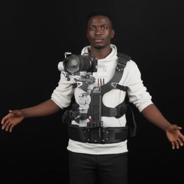 Imagem de Sistema de suporte de gimbal DF DIGITALFOTO, kit de cineastas portátil, eixo SteadyCam compatível com DJI RS4/Pro/Mini/RS2/RS 3/Mini, RS 4Mini para filmagem de vídeo de 2 a 5 kg
