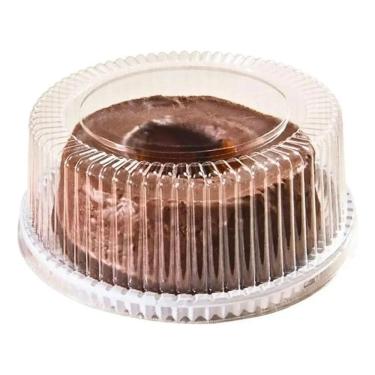 Imagem de 2X 50 Cj Bandeja E Tampa Bolo Torta G32 M Embalagem Plast 75