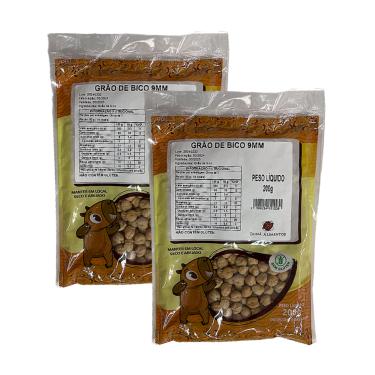 Imagem de Kit 2X: Grão de Bico Tainá Alimentos 200g