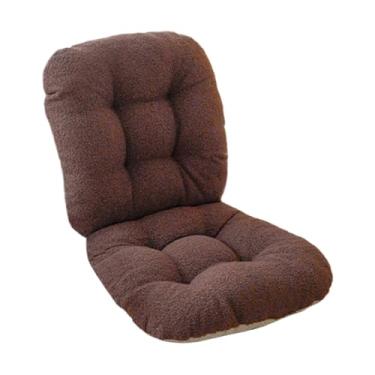 Imagem de Generic Almofada para cadeira de escritório Almofada para cadeira de escritório ergonômica respirável com apoio para as costas para encosto de assento para, Marrom