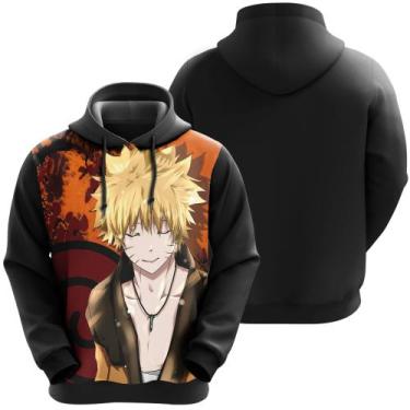 Imagem de Blusa De Moletom Naruto Uzumaki Naruto Shippuden Anime Desenho - Exo, 