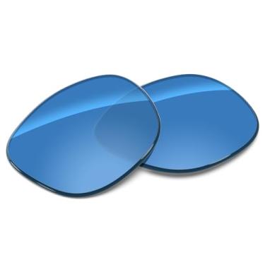 Imagem de Tintart Lentes de substituição de desempenho compatíveis com RayBan Meta Wayfarer RW4008 53 mm - HD azul