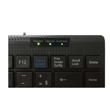 Imagem de Teclado Mini K-mex Kb-d428, Standard, USB Padrão, ABNT2, Preto