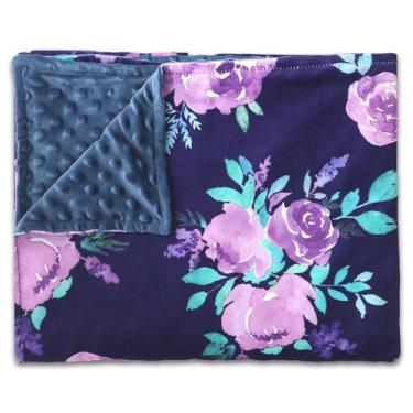 Imagem de Cobertor floral infantil TANOFAR 127x152 cm