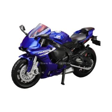 Imagem de Modelo De Motocicleta Em Escala 1:18 Suzuki GSX-R1000 Em Liga Fundida,