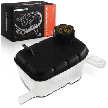 Imagem de A-Premium Tanque de expansão de refrigeração com tampa compatível com Buick Encore Chevrolet Trax 2013-2019 dianteiro