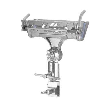 Imagem de oshhni Suporte universal para vara de pesca em liga de alumínio, ideal para pontes, corrimãos, lagos, jangadas, caiaques e outras atividades ao ar livre.