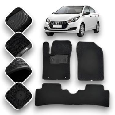 Imagem de Tapete Automotivo Kapazi Hb20-2023 A 2026 (preto)