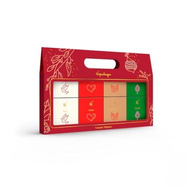 Imagem de Kopenhagen Seleção de Tabletes Premium, 8 Minitabletes Sortidos com Chocolate Branco, ao Leite, Amargo e Caramelo com Flor de Sal, 160g