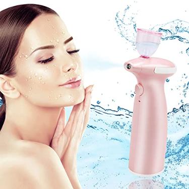 Imagem de Kit de aerógrafo Jaywayne Airbrush Kit de maquiagem Kit de aerógrafo com compressor recarregável sem fio máquina de maquiagem aerógrafo portátil arma de aerógrafo para maquiagem conjunto de aerógrafo (rosa)