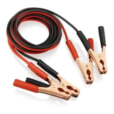 Imagem de Cabo de Chupeta 2,5 Metros 600 Amperes 12mm com Bolsa de Transporte Cabo Para Carga de Bateria de Carros, Caminhão, Vans, SUVs e Motos