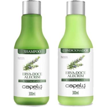 Imagem de Kit Shampoo E Condicionador Erva Doce E Alecrim Capely