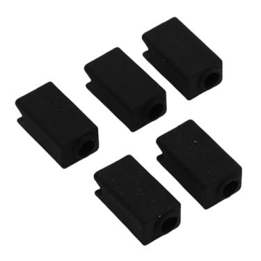 Imagem de FTVOGUE Meia de Silicone Hotend para Impressora 3D Carbon, Capa de Isolamento Térmico Resistente Ao Calor de 572 ° F, Protetor de Bico à Prova de Poeira 5 Unidades para Estabilidade do Bloco do