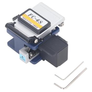 Imagem de Ymiko Cutelo de Fibra óptica de Alta Precisão para Cabos de 12 Modos, Ferramenta de Corte Compatível Com Emenda a Frio Com Design Ergonômico Alça Azul e Roxa