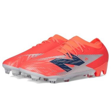 Imagem de Chuteira Campo New Balance Furon Team Tf V8 Unissex (Rosa/Coral, BR, Adulto, Numérico, 43)
