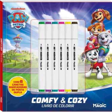 Imagem de Livro - Patrulha Canina - Comfy and Cozy - Para Colorir