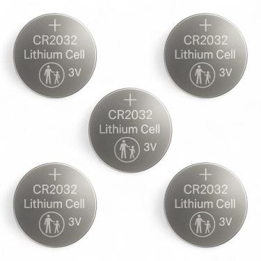 Imagem de 12 Cartela Bateria Lithium Botão Cr2032 Alcalina 60 Unidades