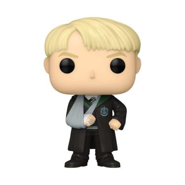 Imagem de Boneco Funko Pop Harry Potter Draco Malfoy Com Braço Quebrad