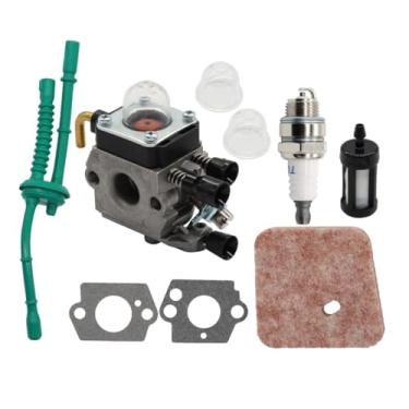 Imagem de Kit de carburador adequado para substituição STIHL FS85 FS38 FS45 FS55 ZAMA CIQ-S186A CARB 4140-358-7702 4140-124-2800