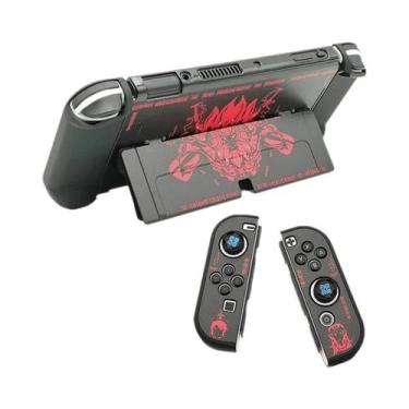 Imagem de Capa Protetora Colorida Para Nintendo Switch OLED, Capa Fina Para Aces