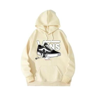 Imagem de Moletom Vintage Masculino Com Estampa Hip Hop, Manga Longa, Sweatshirt