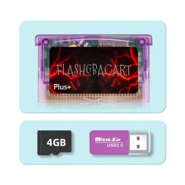 Imagem de Cartucho GBA REMANK V1.5 Com Mais De 100 Jogos Retrô RTC 1M Flash Comp