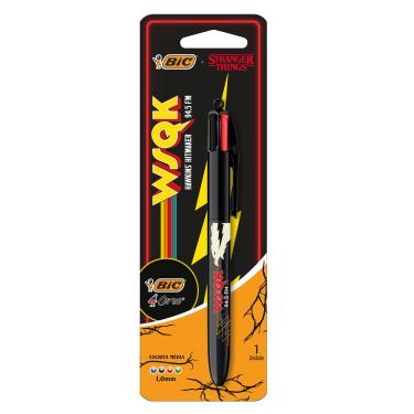 Imagem de Caneta BIC Stranger Thing WSQK 4 Cores
