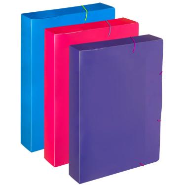 Imagem de PASTA ABA ELASTICO A4 LB 4 CM FULL COLOR DELLO