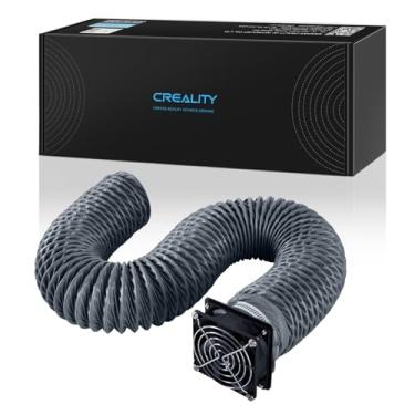 Imagem de Creality Kit Oficial de Extração de Fumaça, Ventilador de Ventilação de Alta Eficiência 4000 RPM, para Gabinete de Impressora 3D com Interface de Ventilador e Gabinete de Gravador a Laser