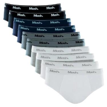 Imagem de Kit C/6 Cueca Slip Mash Ref. 010.04, Sortida