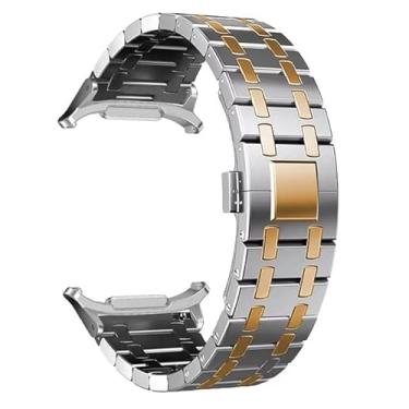 Imagem de AMSOH Pulseiras de relógio de aço inoxidável para Samsung Galaxy Watch 7 Ultra de 47 mm Pulseira Correa Watch 7 Ultra de 47 mm, Watch7 Ultra 47mm, Ágata